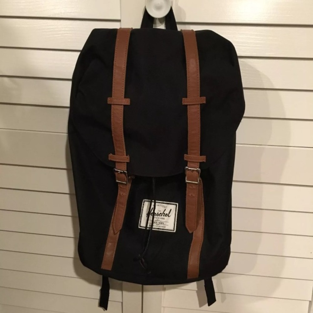 Black Herschel backpack